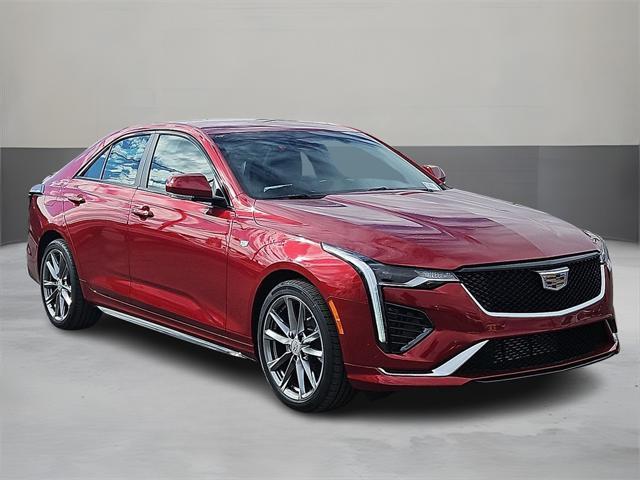 new 2025 Cadillac CT4 car, priced at $46,415