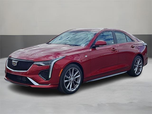 new 2025 Cadillac CT4 car, priced at $46,415