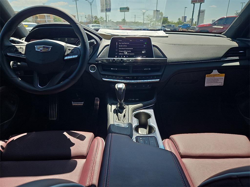 new 2025 Cadillac CT4 car, priced at $45,915