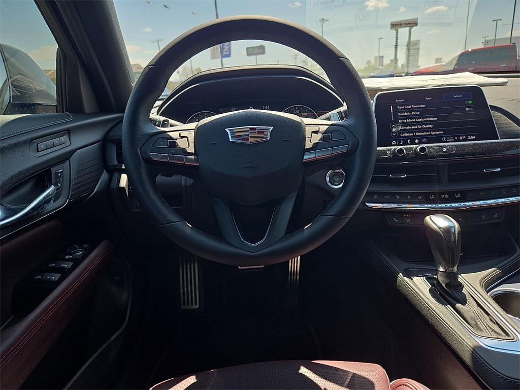 new 2025 Cadillac CT4 car, priced at $45,915
