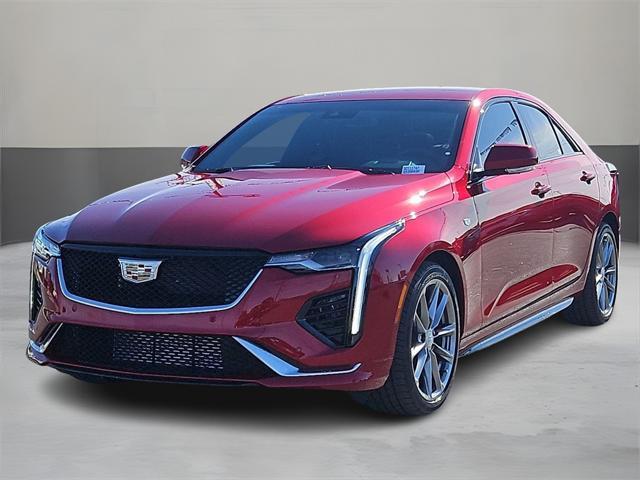 new 2025 Cadillac CT4 car, priced at $46,415