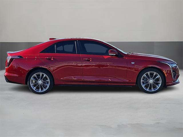 new 2025 Cadillac CT4 car, priced at $46,415