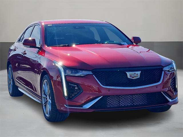 new 2025 Cadillac CT4 car, priced at $46,415