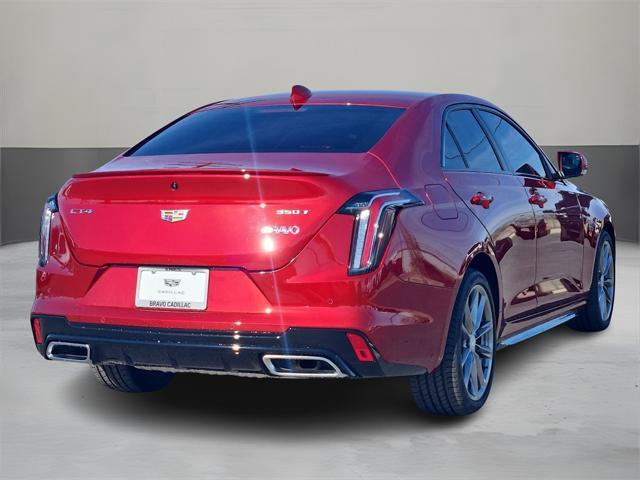 new 2025 Cadillac CT4 car, priced at $46,415