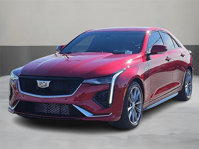 new 2025 Cadillac CT4 car, priced at $46,415