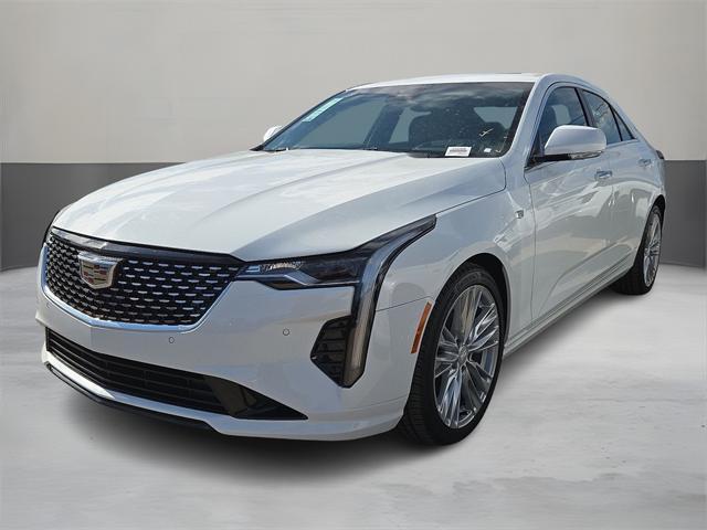 new 2025 Cadillac CT4 car, priced at $44,804