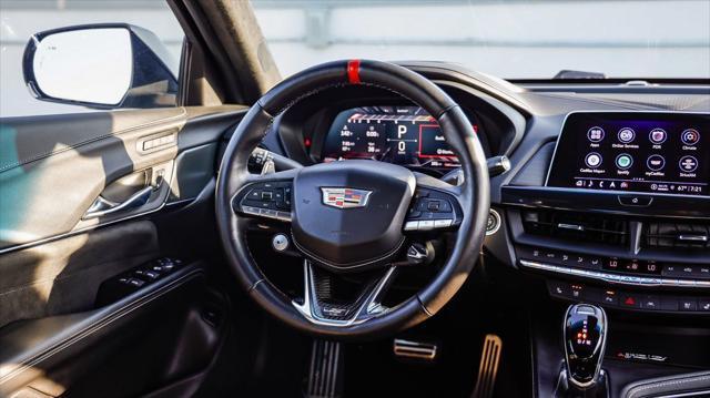 used 2022 Cadillac CT4-V car, priced at $50,595