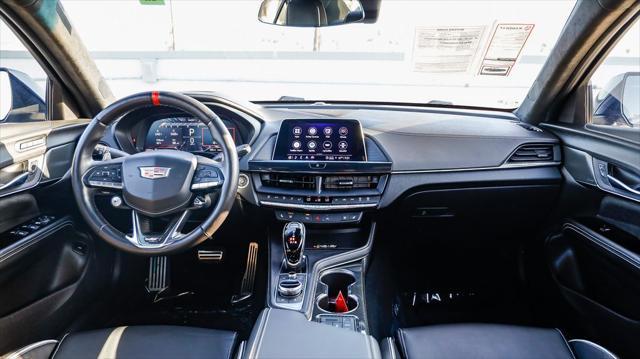used 2022 Cadillac CT4-V car, priced at $50,595