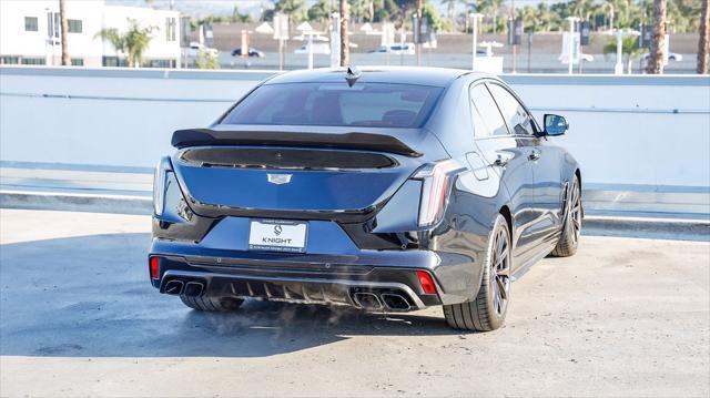 used 2022 Cadillac CT4-V car, priced at $50,595