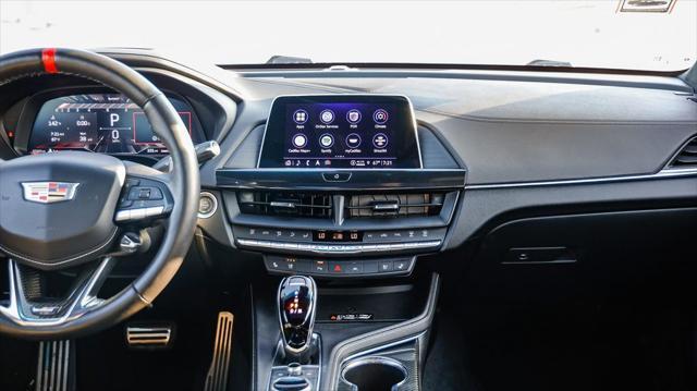 used 2022 Cadillac CT4-V car, priced at $50,595