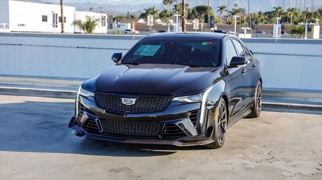 used 2022 Cadillac CT4-V car, priced at $50,595