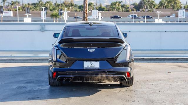 used 2022 Cadillac CT4-V car, priced at $50,595