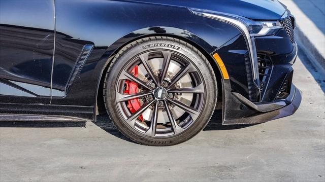 used 2022 Cadillac CT4-V car, priced at $50,595