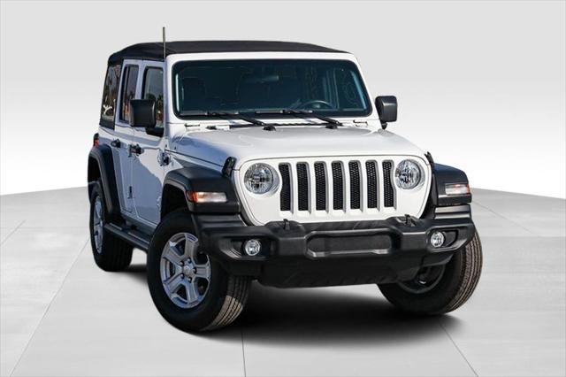 used 2022 Jeep Wrangler Unlimited car, priced at $27,895