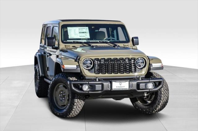 new 2025 Jeep Wrangler 4xe car, priced at $50,415