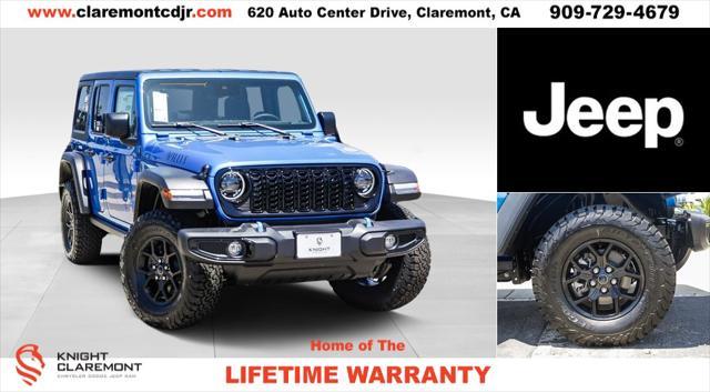 new 2024 Jeep Wrangler 4xe car, priced at $50,589