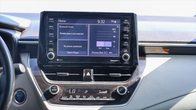 used 2022 Toyota Corolla Hybrid car, priced at $17,495
