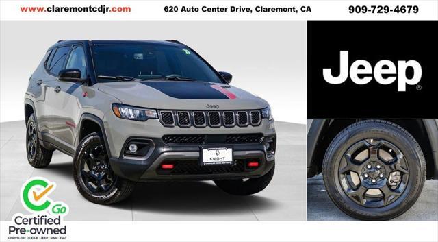 used 2023 Jeep Compass car, priced at $22,595