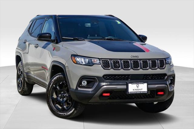 used 2023 Jeep Compass car, priced at $22,595