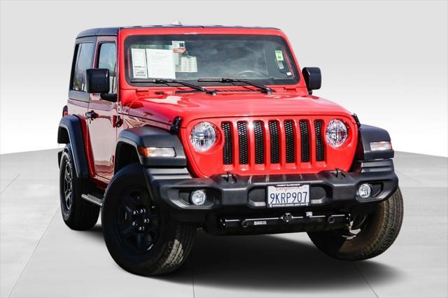 used 2023 Jeep Wrangler car, priced at $30,795