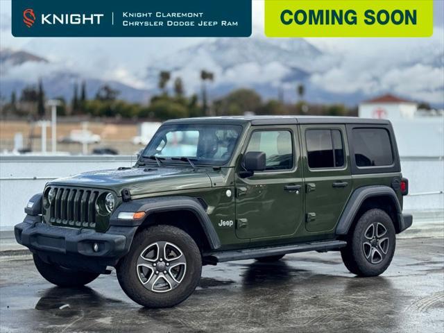 used 2020 Jeep Wrangler Unlimited car, priced at $24,995