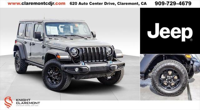 used 2023 Jeep Wrangler 4xe car, priced at $26,995