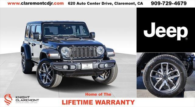 new 2025 Jeep Wrangler 4xe car, priced at $39,975