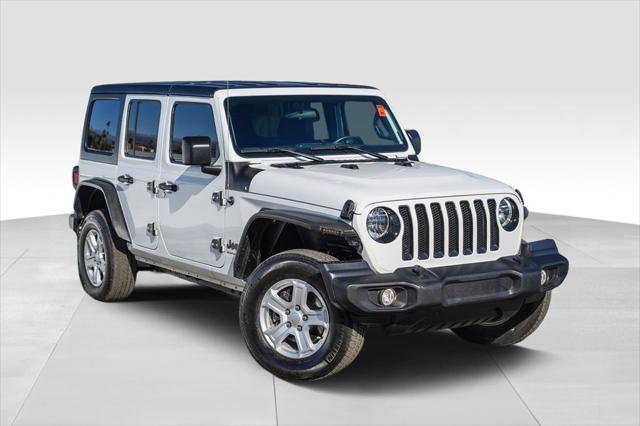 used 2023 Jeep Wrangler car, priced at $28,195