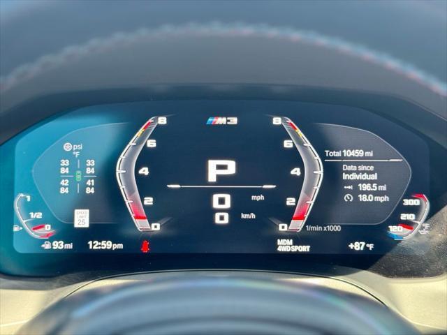 used 2022 BMW M3 car, priced at $81,795