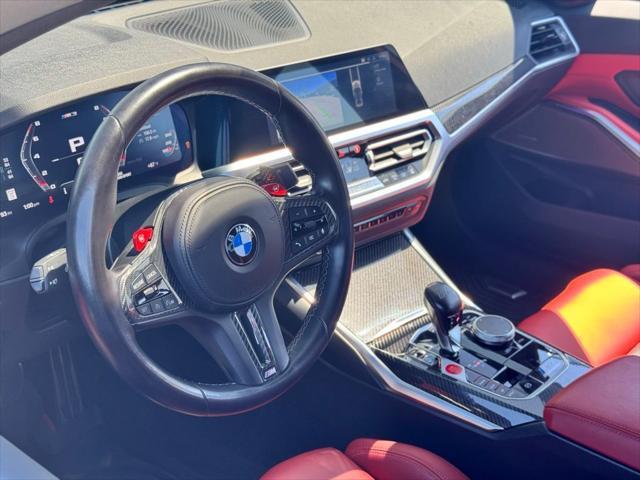 used 2022 BMW M3 car, priced at $81,795