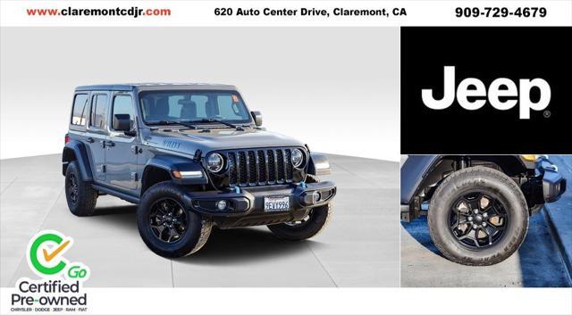 used 2023 Jeep Wrangler 4xe car, priced at $25,995