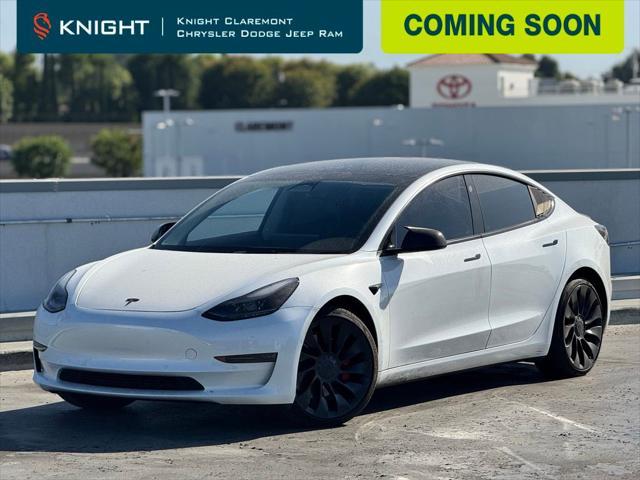 used 2022 Tesla Model 3 car, priced at $26,995