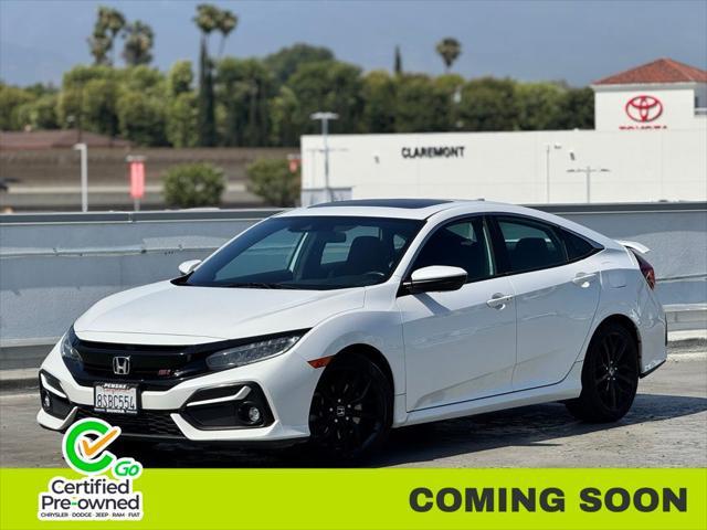 used 2020 Honda Civic Si car, priced at $24,495
