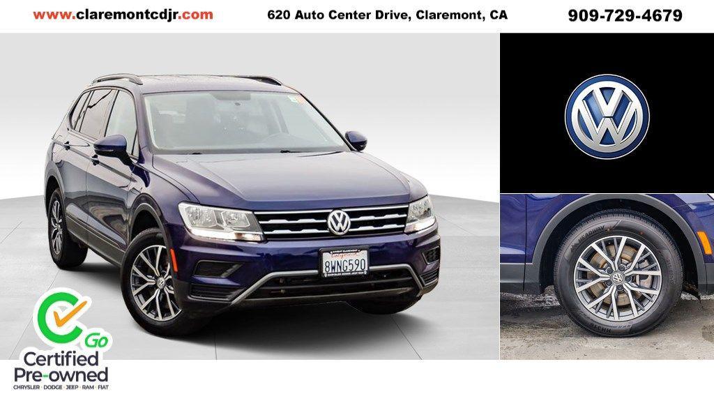 used 2021 Volkswagen Tiguan car, priced at $14,695