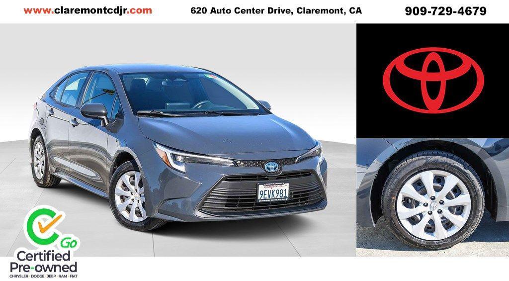 used 2023 Toyota Corolla Hybrid car, priced at $18,495
