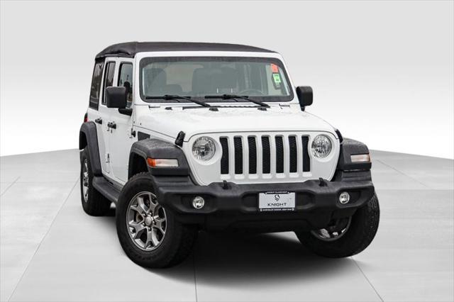 used 2020 Jeep Wrangler Unlimited car, priced at $23,995