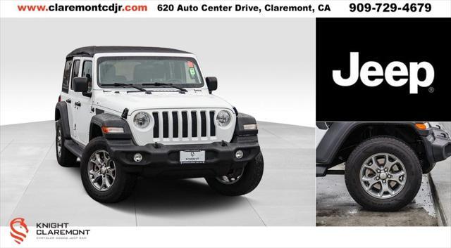 used 2020 Jeep Wrangler Unlimited car, priced at $23,995