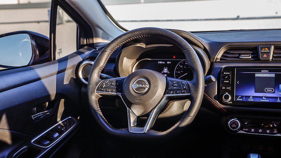 used 2025 Nissan Versa car, priced at $18,395