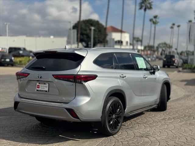 used 2021 Toyota Highlander Hybrid car, priced at $37,995