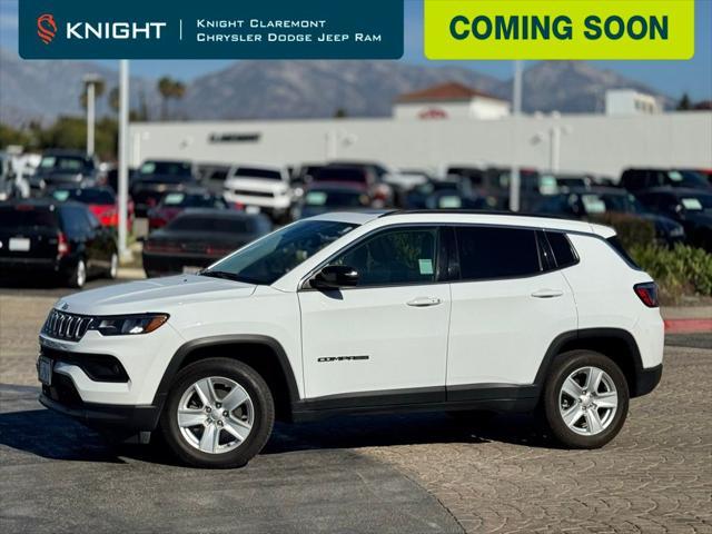 used 2022 Jeep Compass car, priced at $20,995