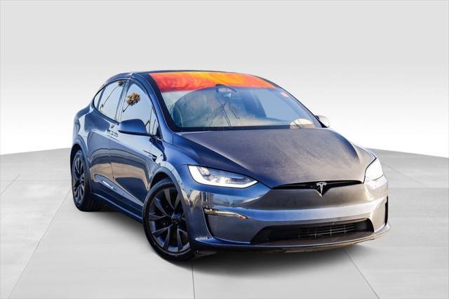 used 2023 Tesla Model X car, priced at $54,695
