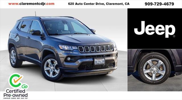 used 2023 Jeep Compass car, priced at $22,495