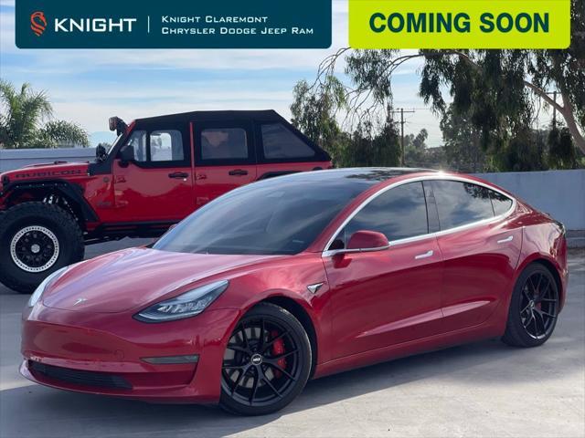 used 2020 Tesla Model 3 car, priced at $22,995