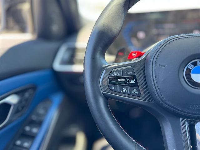 used 2023 BMW M3 car, priced at $85,995