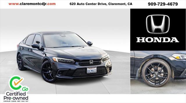 used 2022 Honda Civic car, priced at $21,995