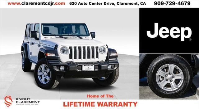 used 2023 Jeep Wrangler car, priced at $29,595