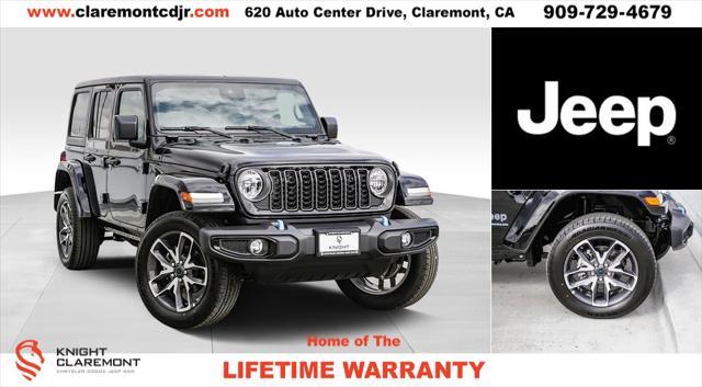 new 2024 Jeep Wrangler 4xe car, priced at $44,548