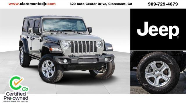 used 2020 Jeep Wrangler Unlimited car, priced at $26,195