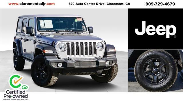 used 2021 Jeep Wrangler Unlimited car, priced at $22,995