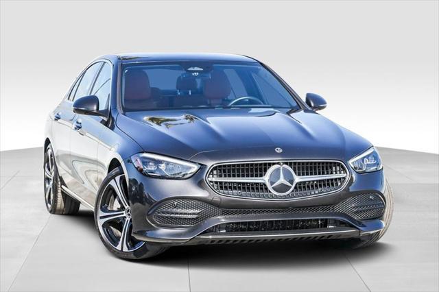 used 2022 Mercedes-Benz C-Class car, priced at $33,995